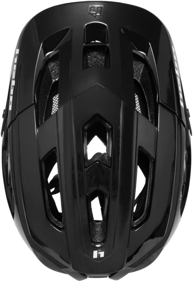 Capacete de Bicicleta BALDER MONOCOLOR III Preto HEBO 