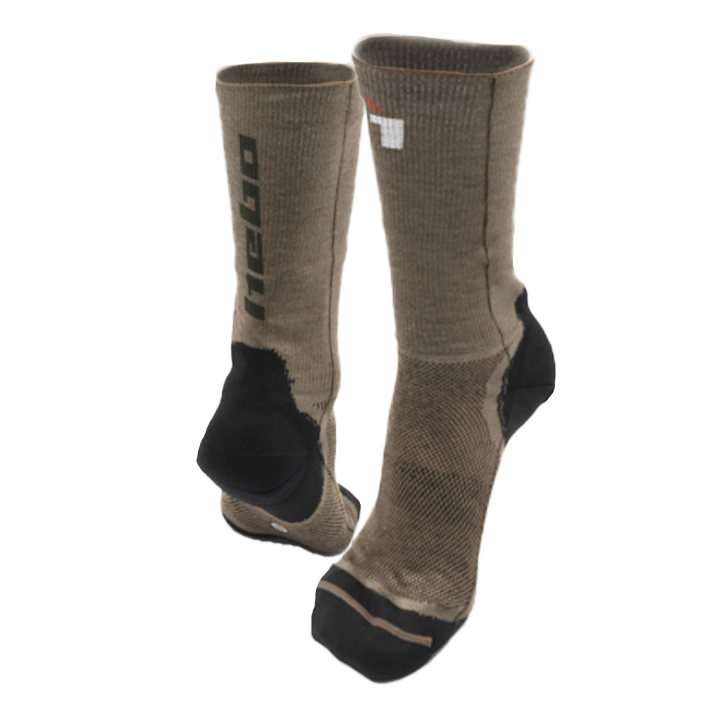 Meias de Meia Perna SOLID Caqui HEBO 