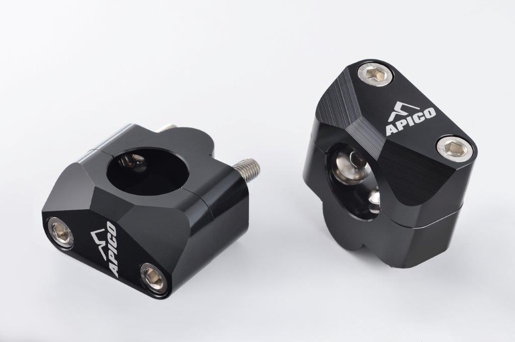 Suportes de Guiador 28.6mm Preto APICO 