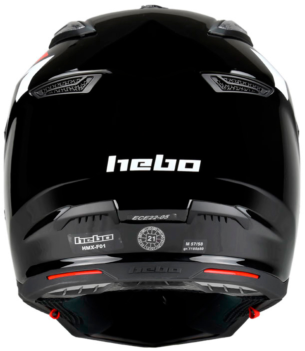 Helmet HMX-FO1 MADDOCK II Black HEBO 