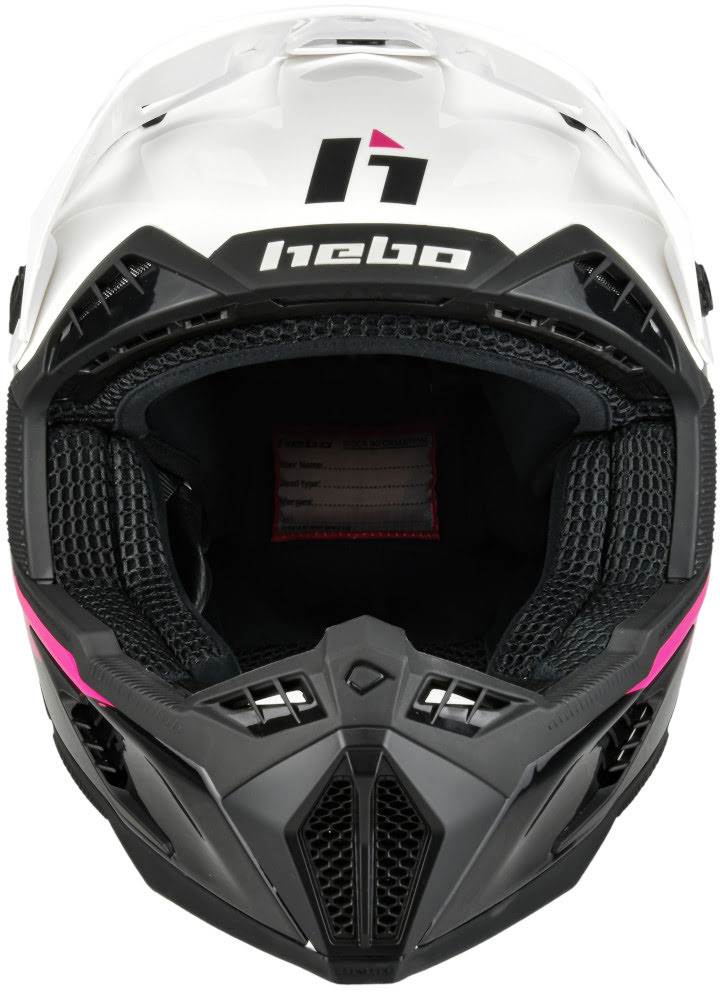 Helmet HMX-F01 JAIL White HEBO 