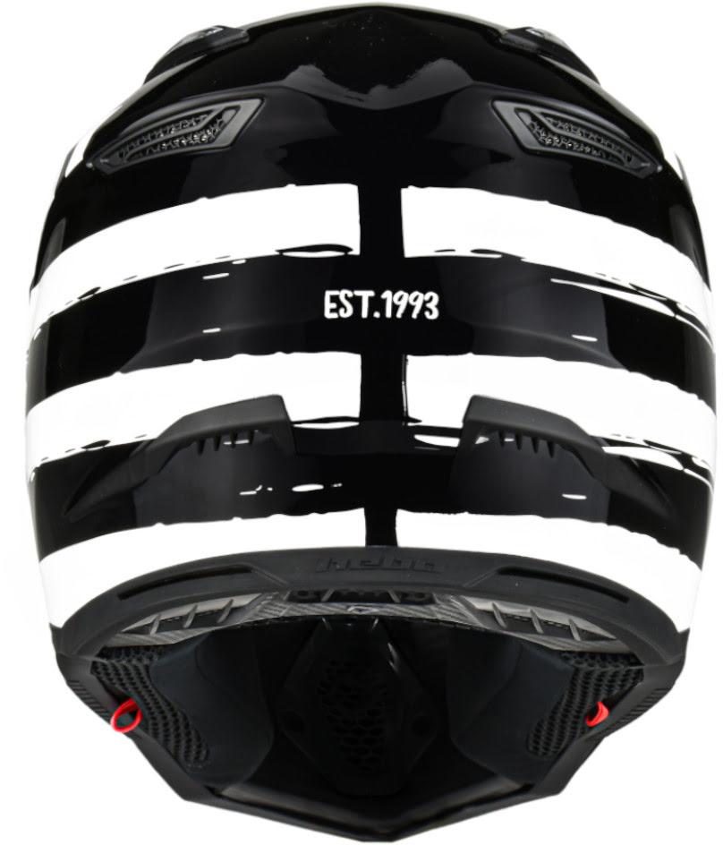 Helmet HMX-F01 JAIL Black HEBO 