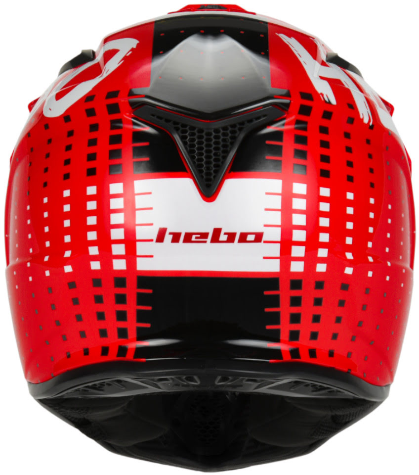 Helmet HMX-P01 DOTS Red HEBO 