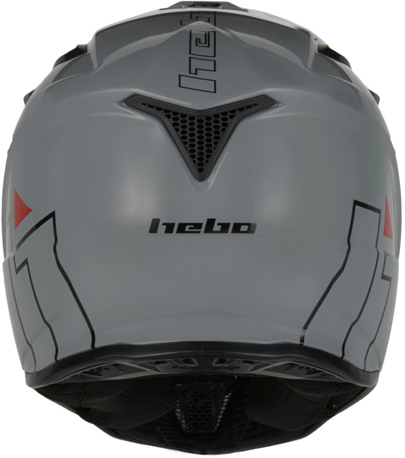 Helmet HMX-P01 BRAIN Grey HEBO 
