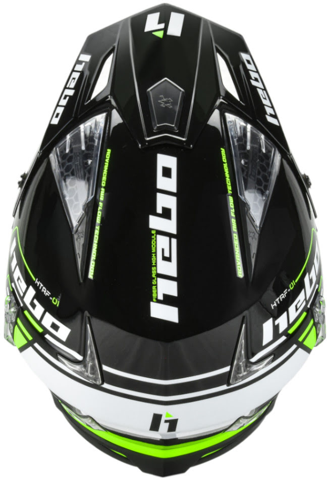 Helmet Trial ZONE 4 CONTACT Black (59-60 cm) L HEBO 