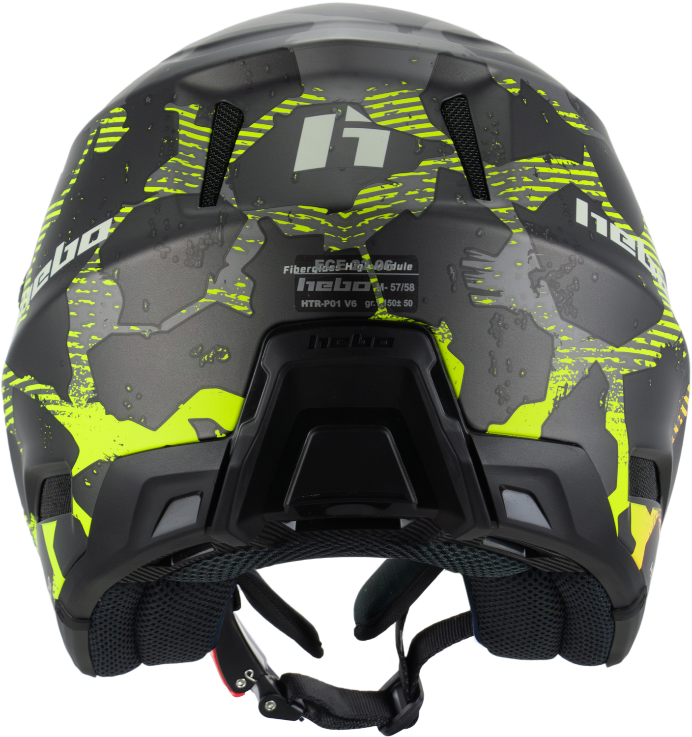 Helmet HTR F02 ZONE PRO CAMO Grey HEBO 