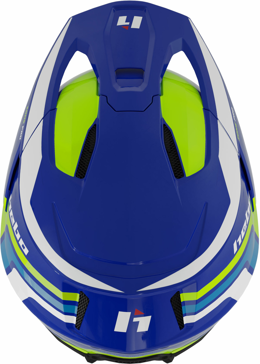 Capacete HTR-F02 ZONE PRO CLASSIC Azul HEBO 