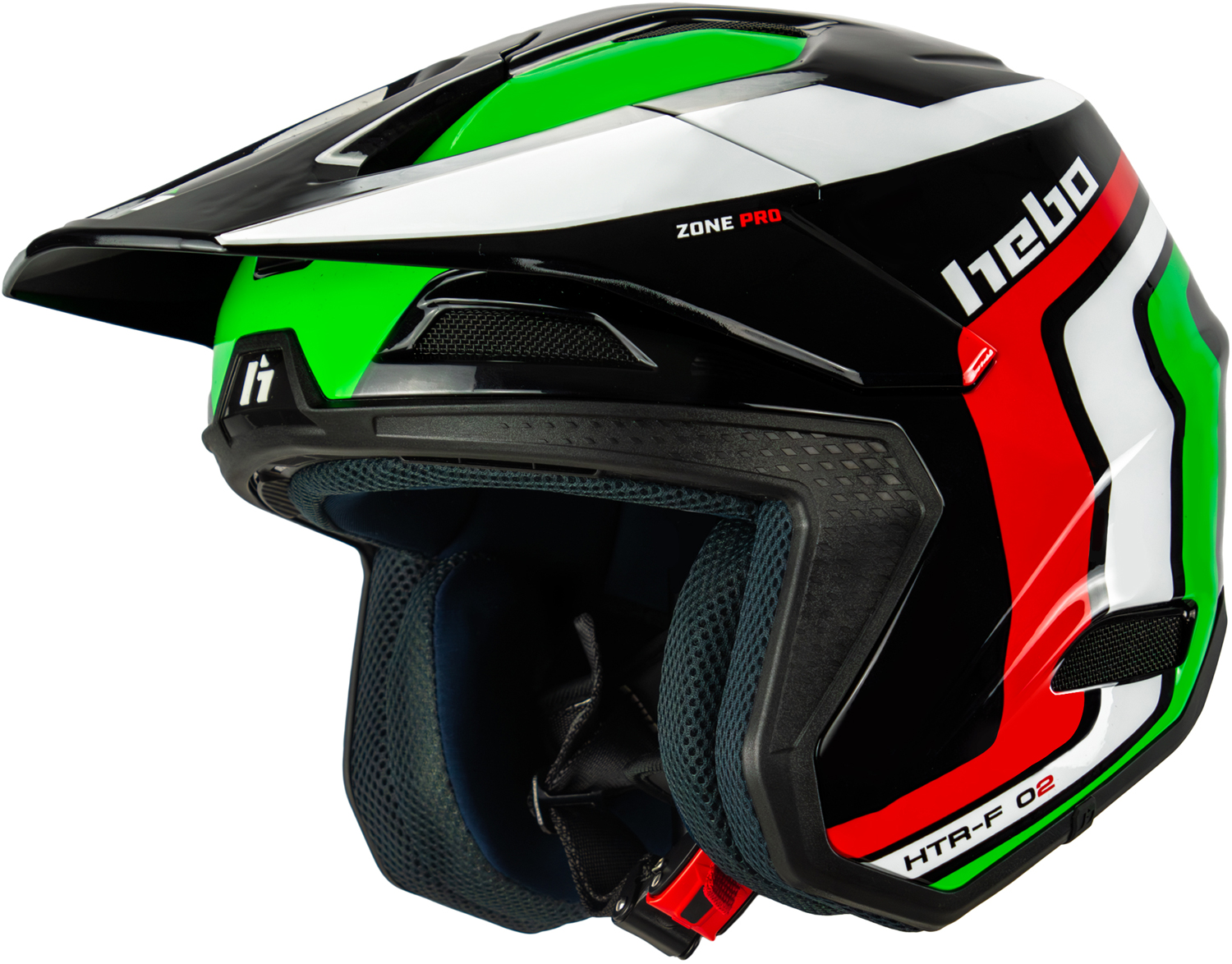 Helmet HTR F02 ZONE PRO RACING Black HEBO 