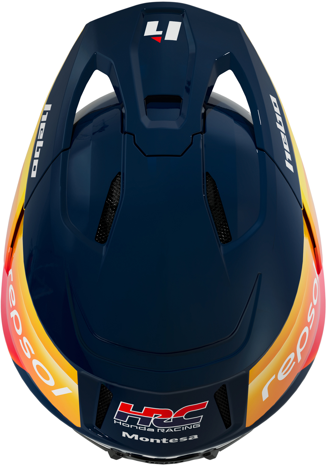 Helmet HTR F02 ZONE PRO TEAM Blue HEBO 