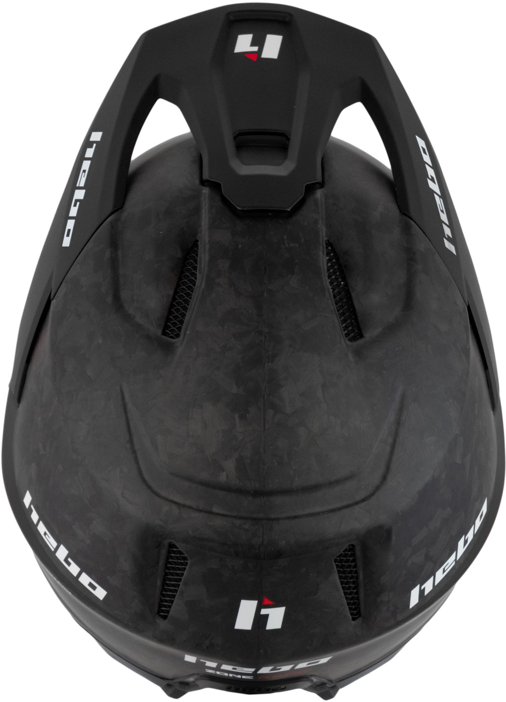 Capacete HTR-C02 ZONE RACE CARBON FORGED Preto Mate HEBO 