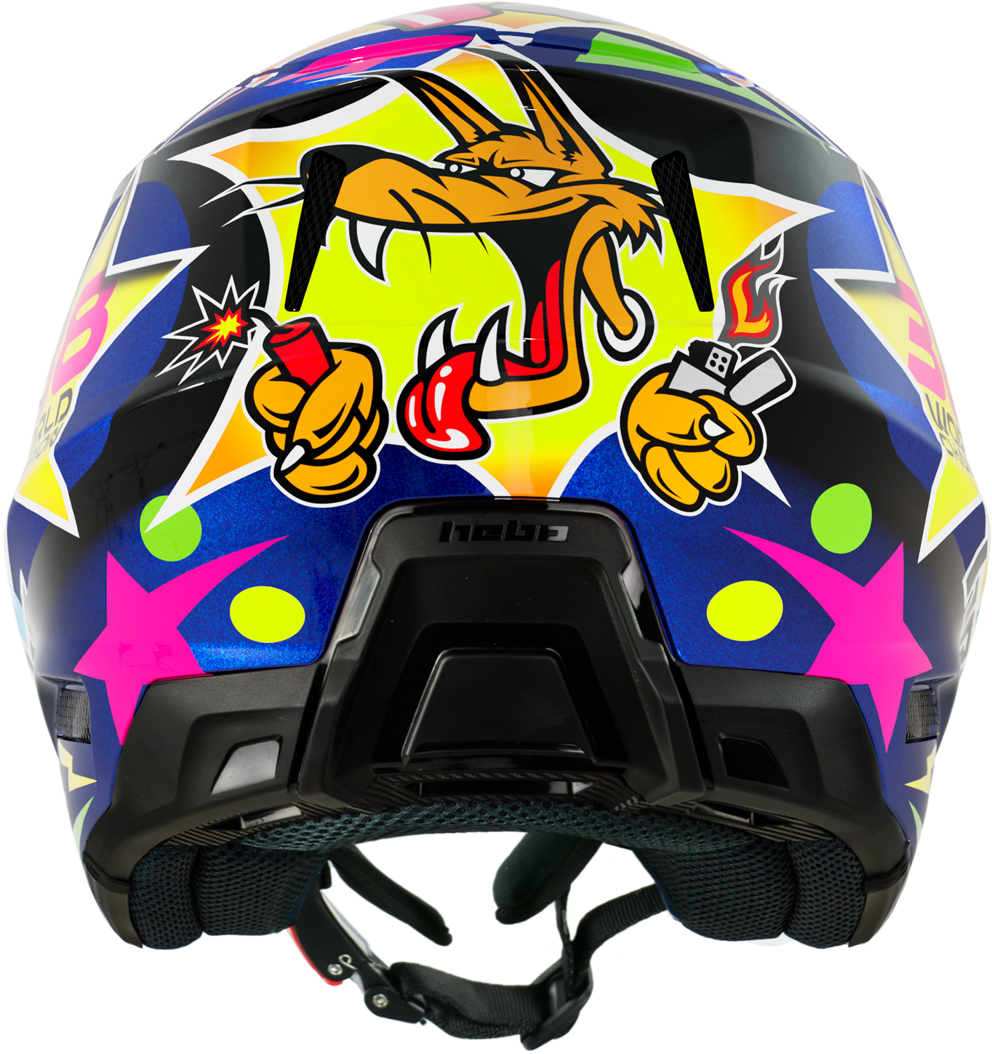 Helmet HTR F02 TONI BOU 38 Blue HEBO 