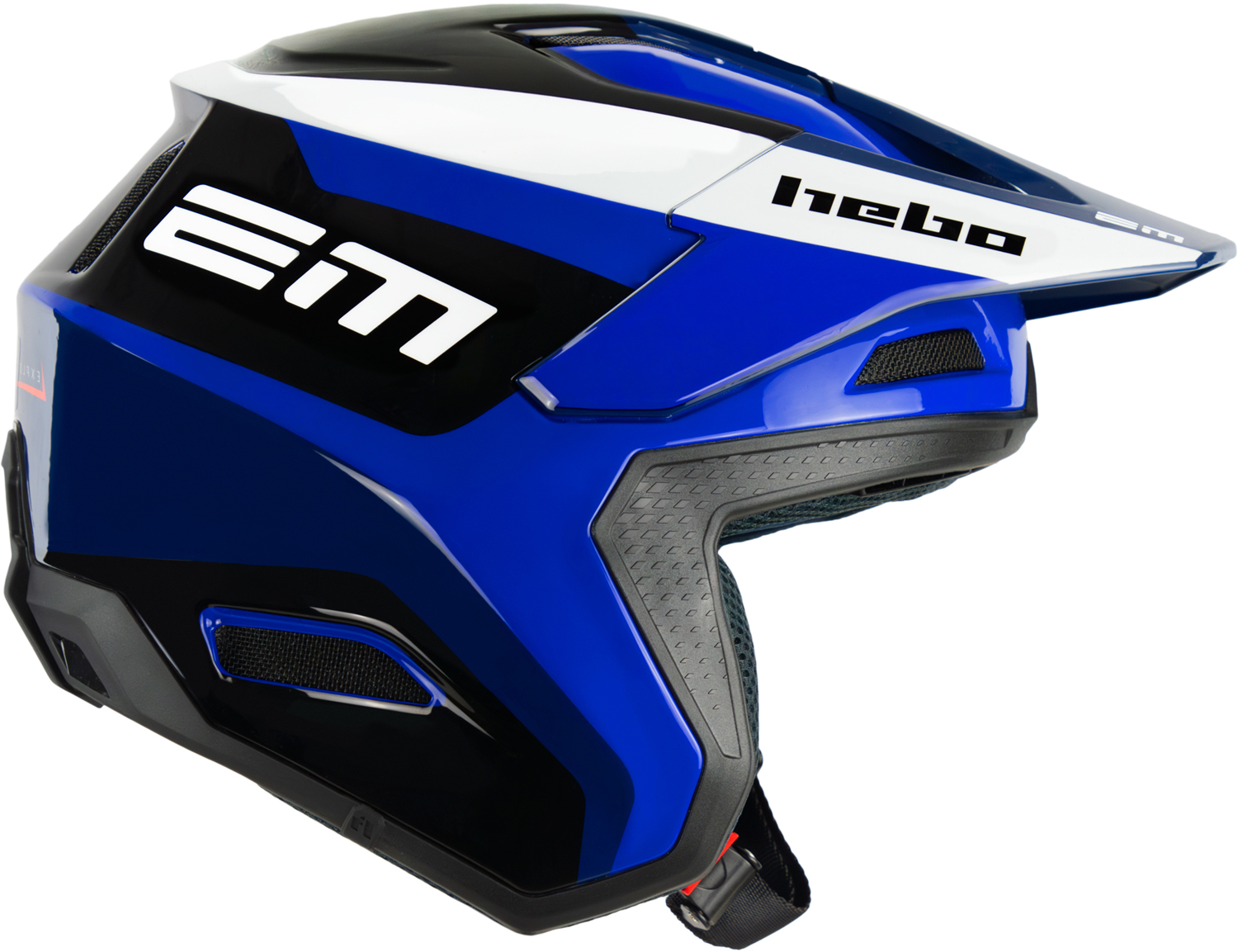 Capacete HTR F02 EM Azul HEBO 