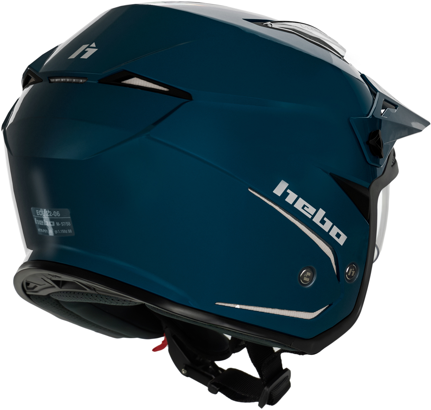 Helmet HTR-P01 V6 MONO DUO Blue HEBO 