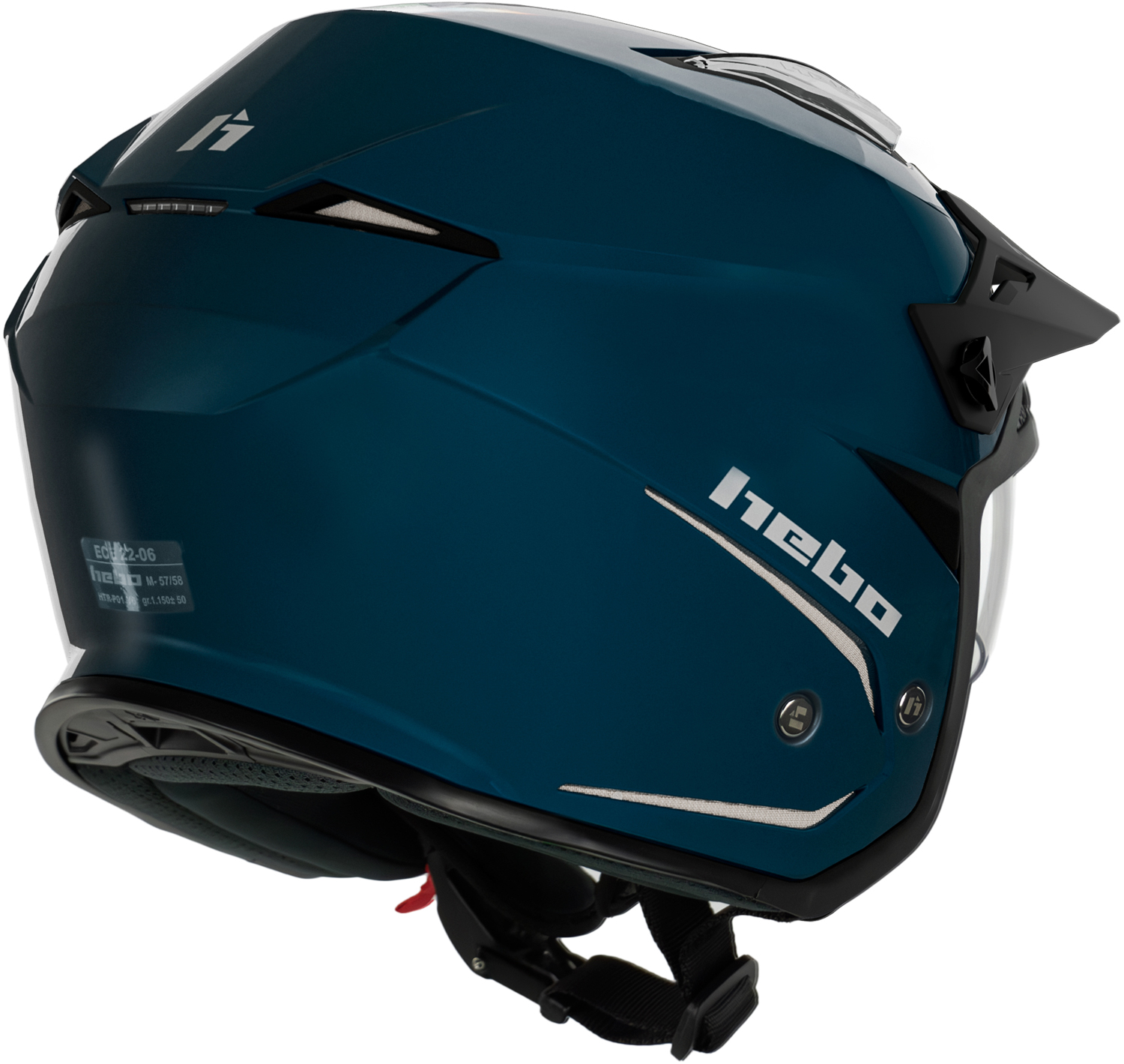 Helmet HTR-P01 V6 MONO DUO Blue HEBO 