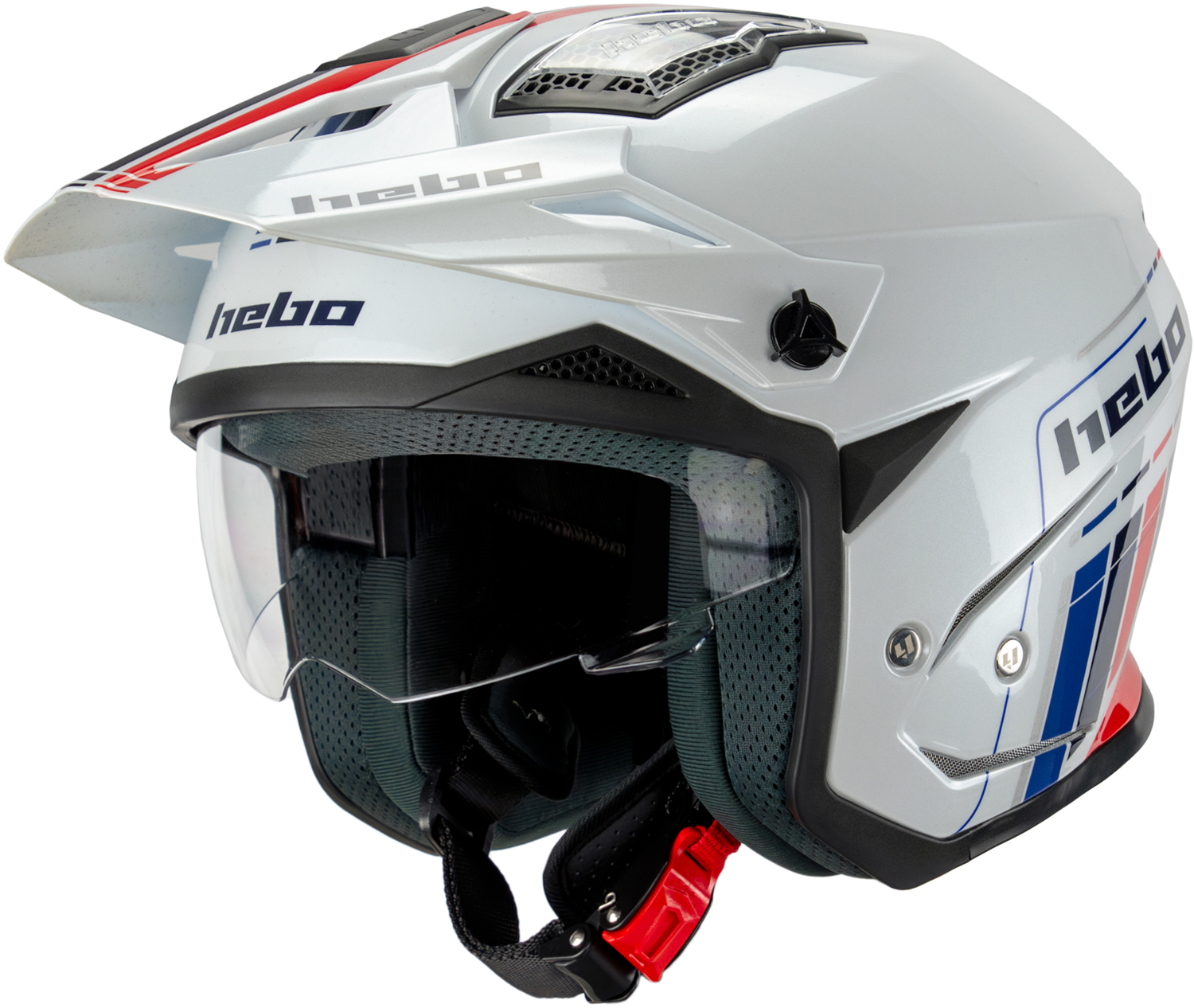 Capacete HTR-P01 V6 R.S. Branco HEBO 