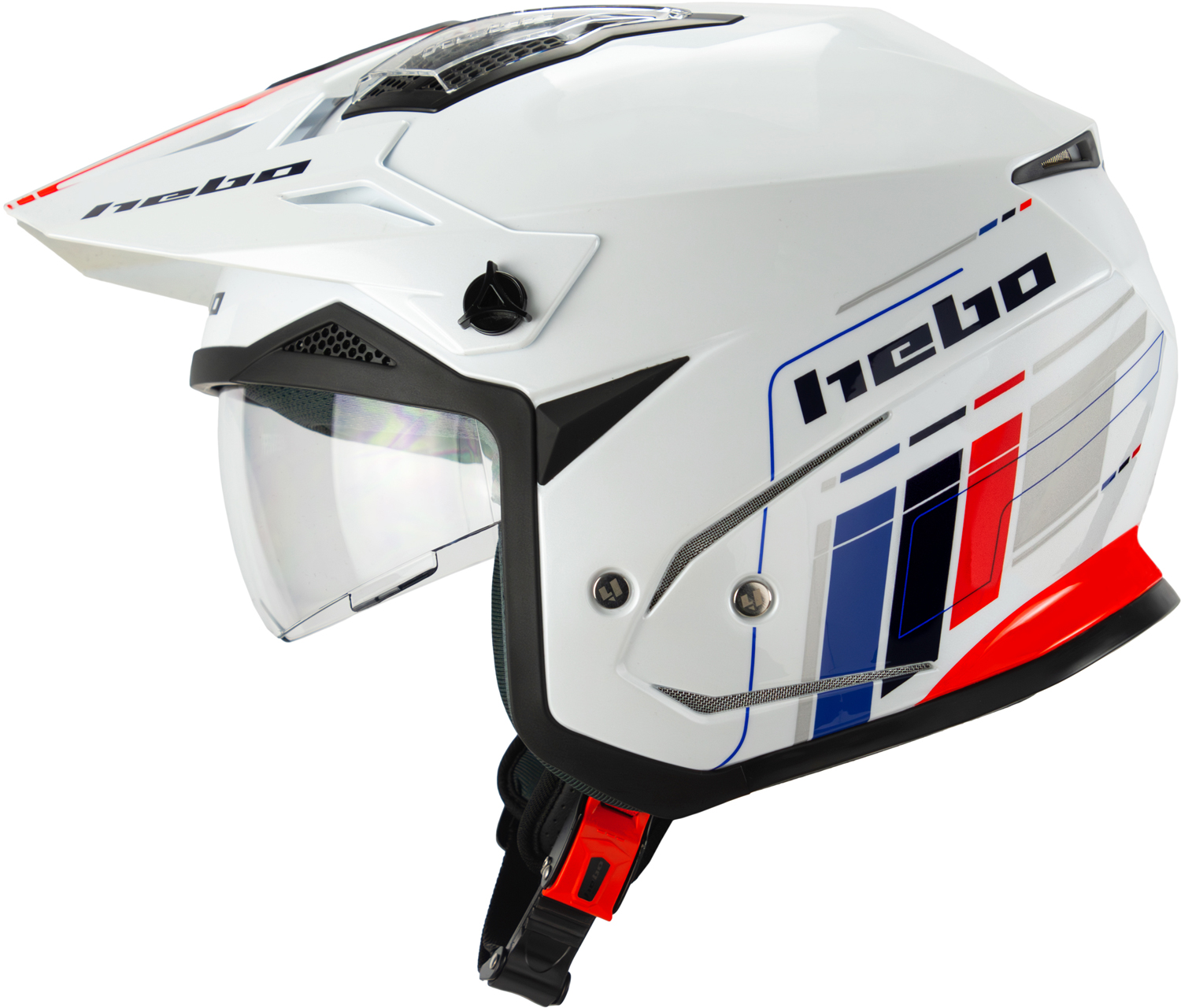 Capacete HTR-P01 V6 R.S. Branco HEBO 