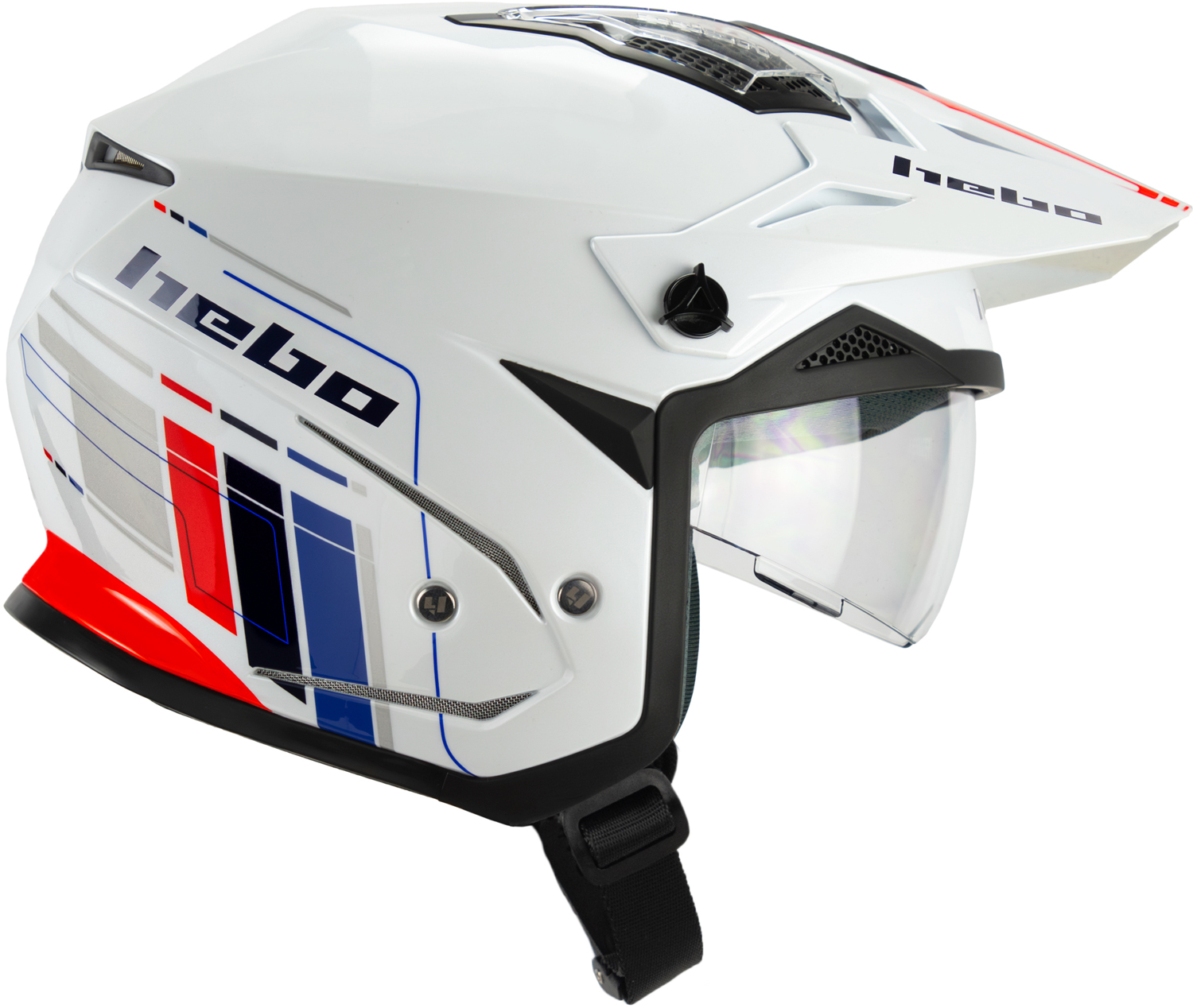 Capacete HTR-P01 V6 R.S. Branco HEBO 