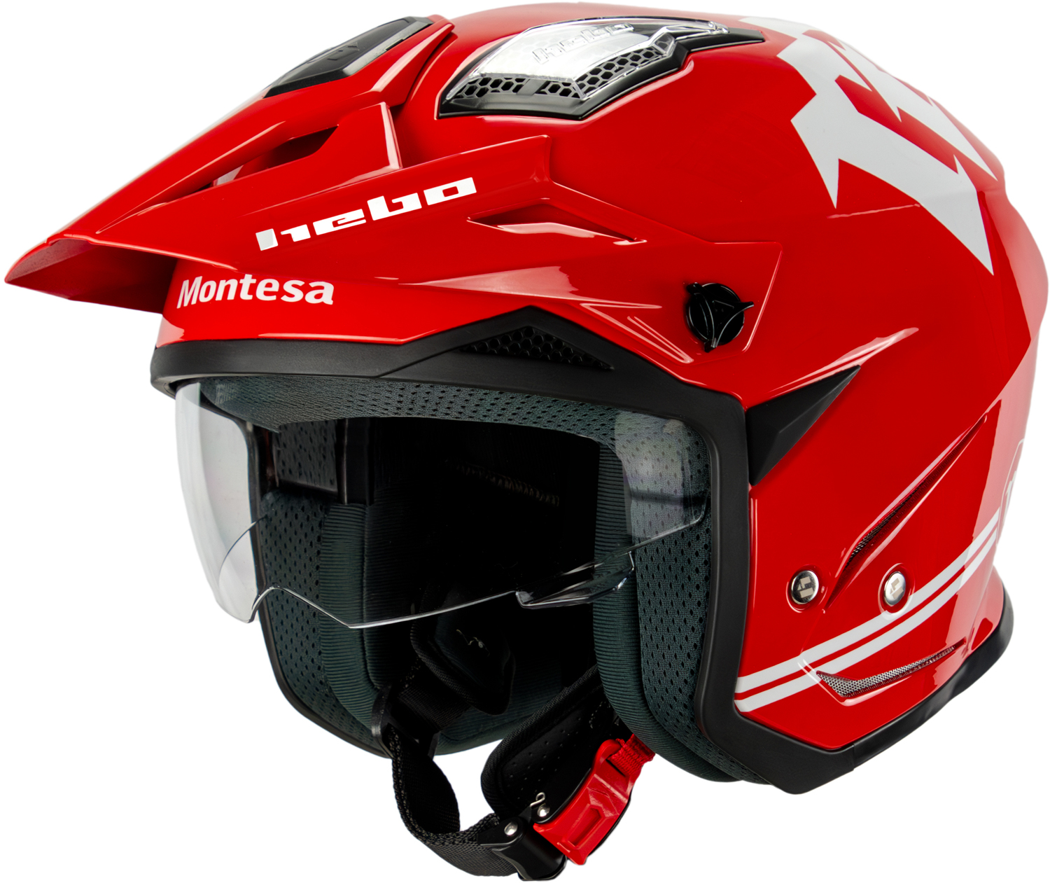 Helmet HTR-P01 V6 MONTESA CLASSIC Red HEBO 