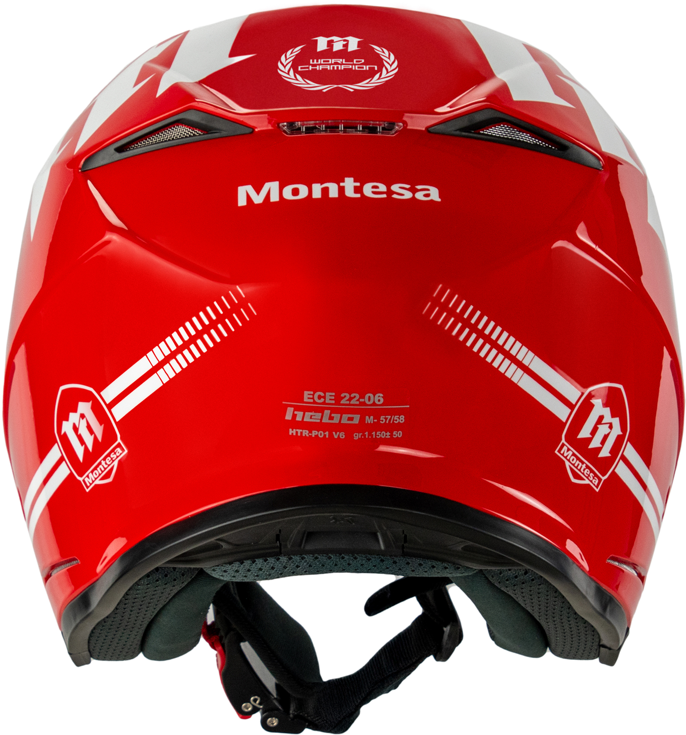 Helmet HTR-P01 V6 MONTESA CLASSIC Red HEBO 
