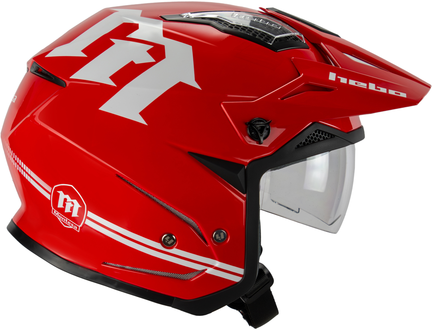 Capacete HTR-P01 V6 MONTESA CLASSIC Vermelho HEBO 