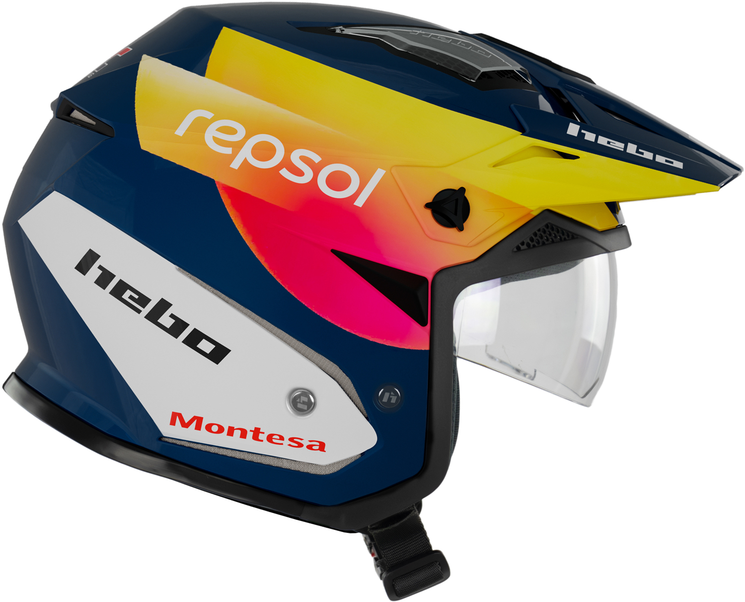 Helmet HTR-P01 V6 MONTESA TEAM Blue HEBO 