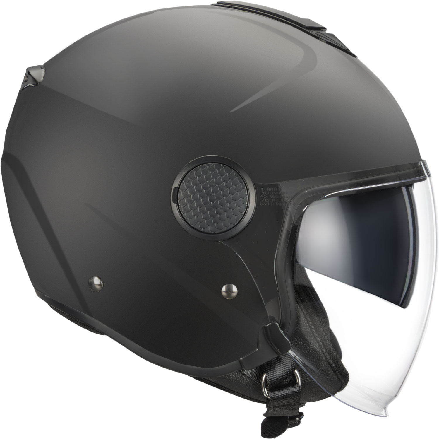 Helmet Jet CTR H-839 Black Matt HEBO 