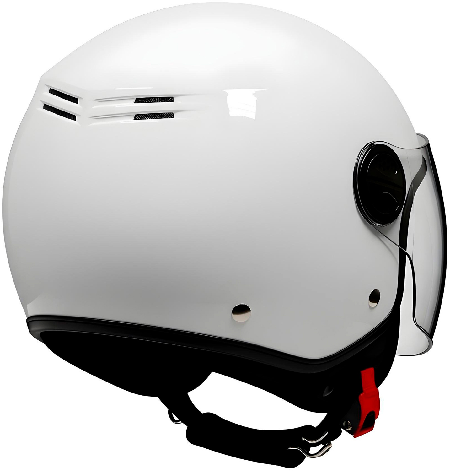Helmet Jet OF819 STREET ONE White HEBO 