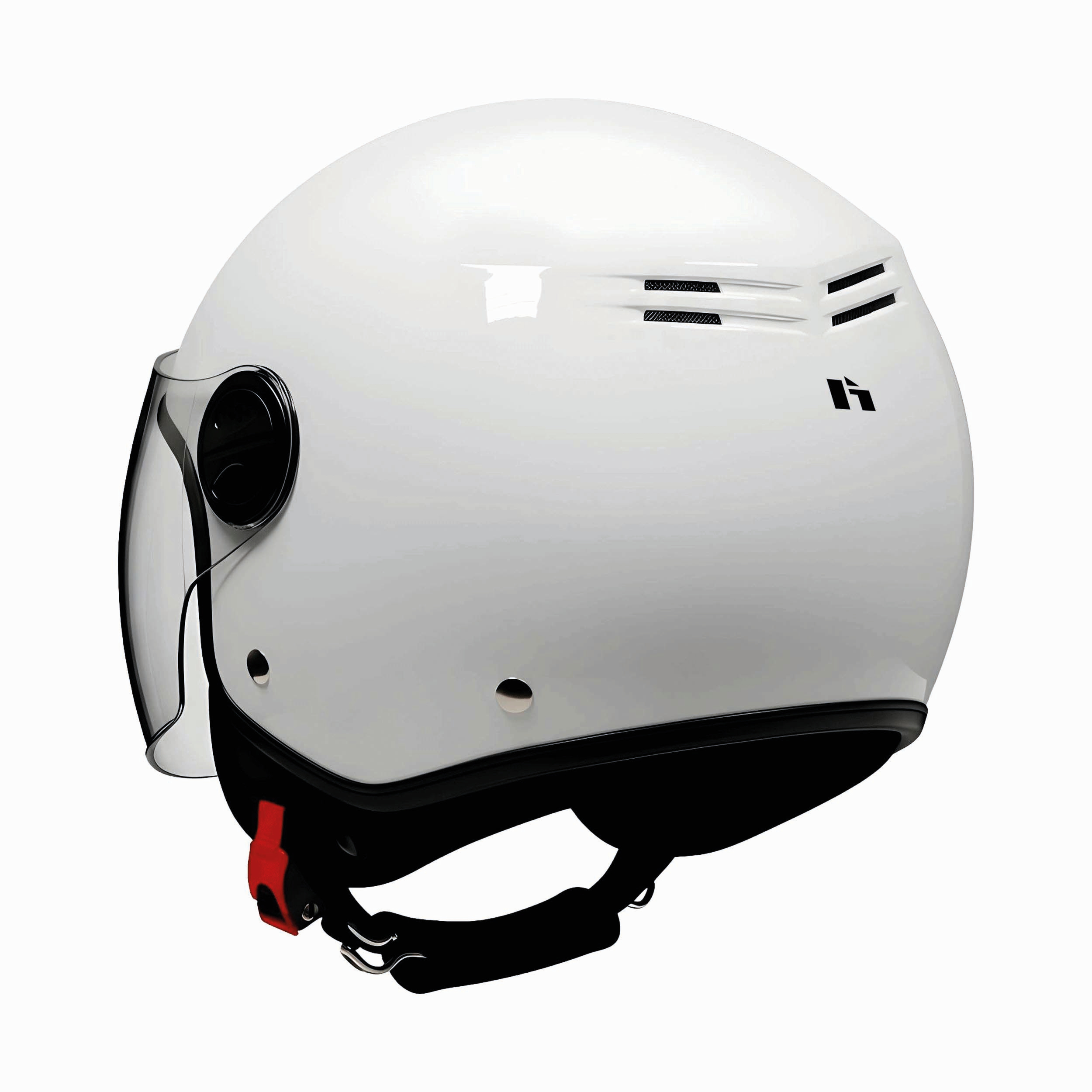 Helmet Jet OF819 STREET ONE White HEBO 