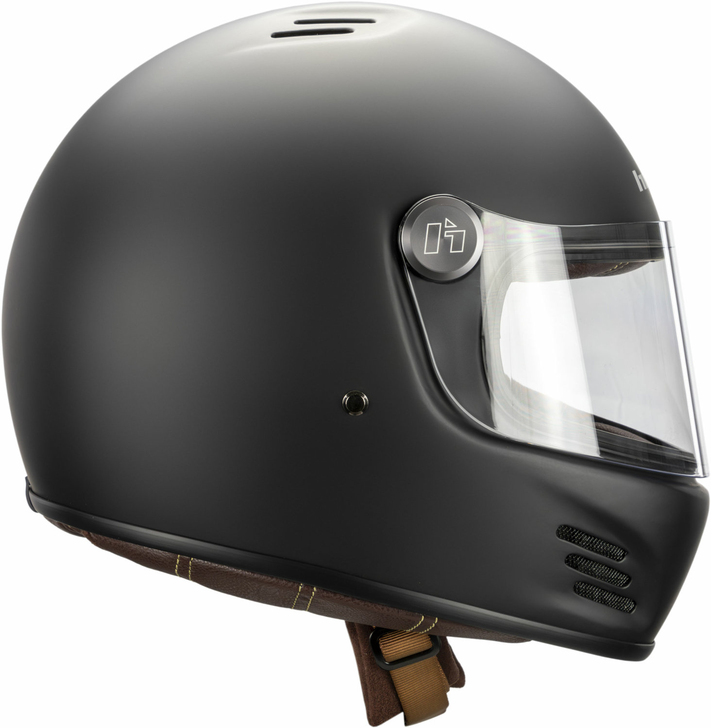 Capacete INDY Preto Mate HEBO 