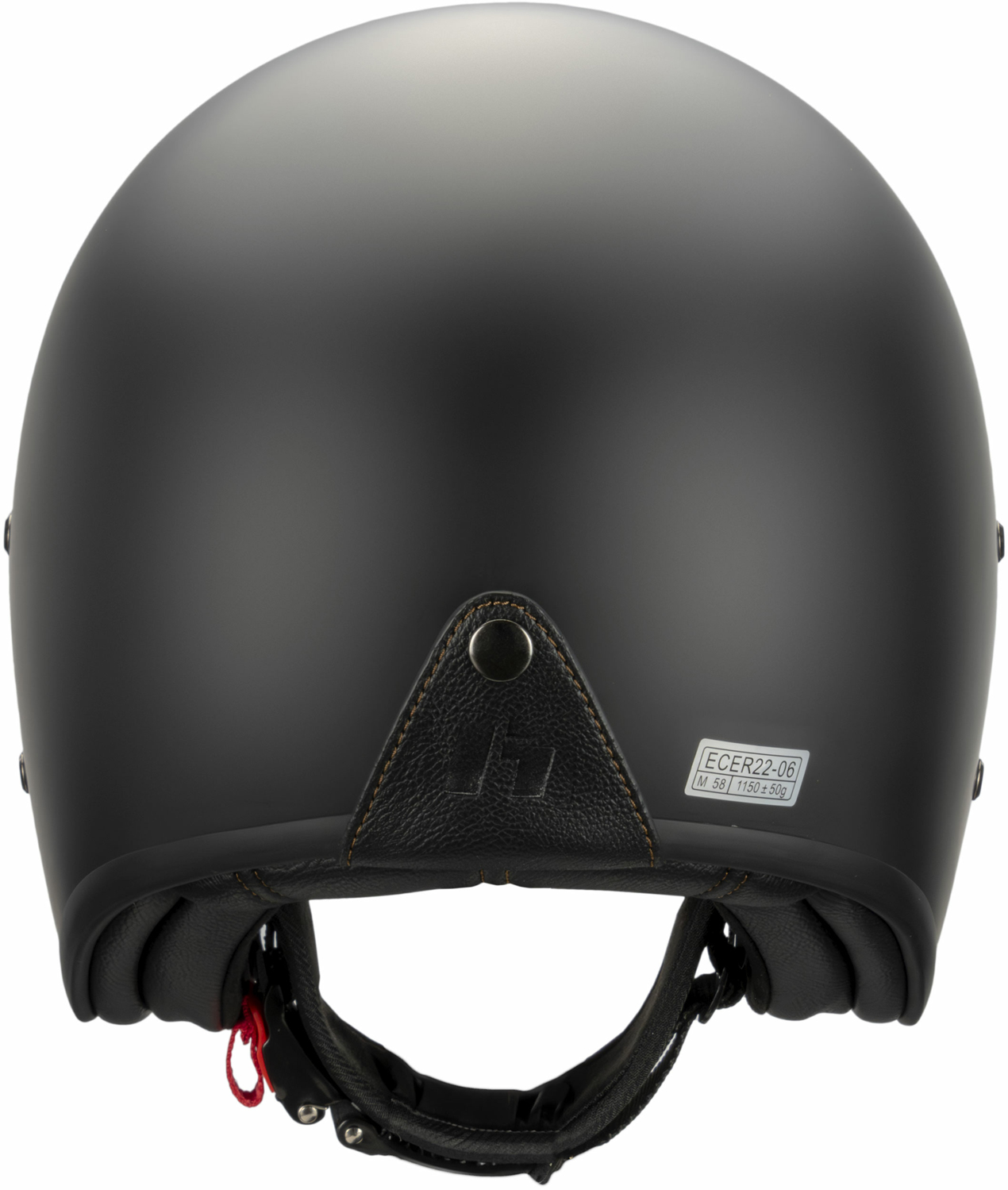 Helmet Jet RETRO Black Matt HEBO 