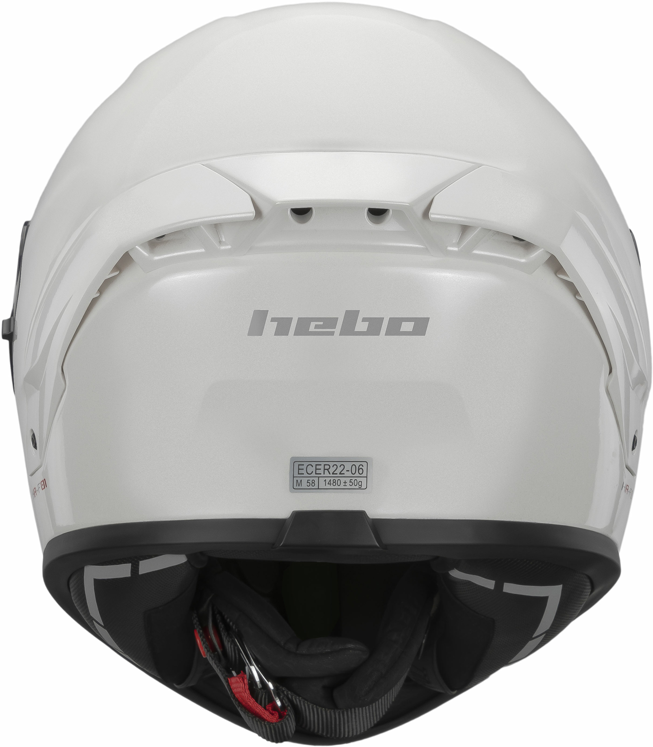 Capacete SUZUKA Fibra Branco HEBO 
