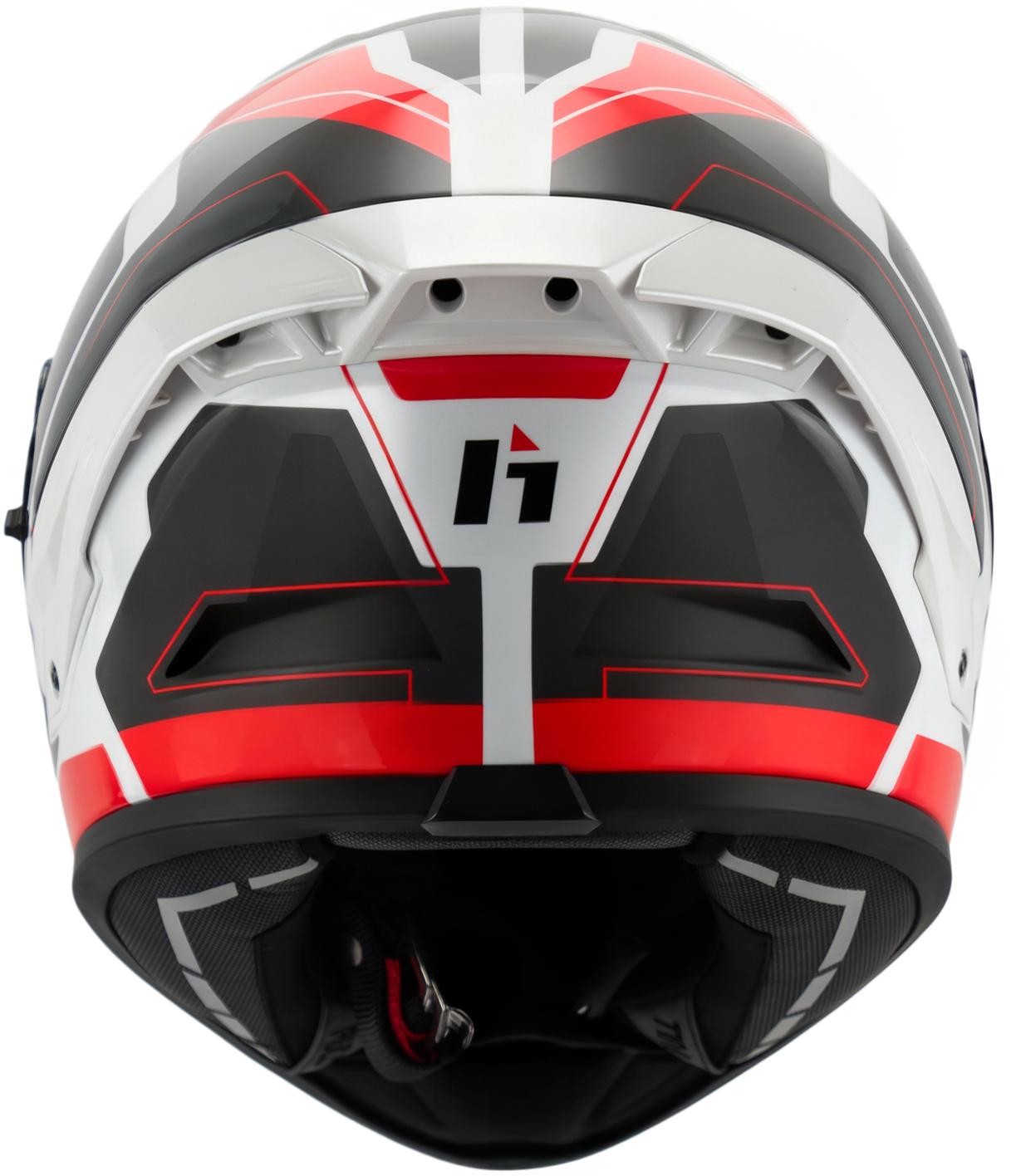 Helmet A618 SPACE Red HEBO 