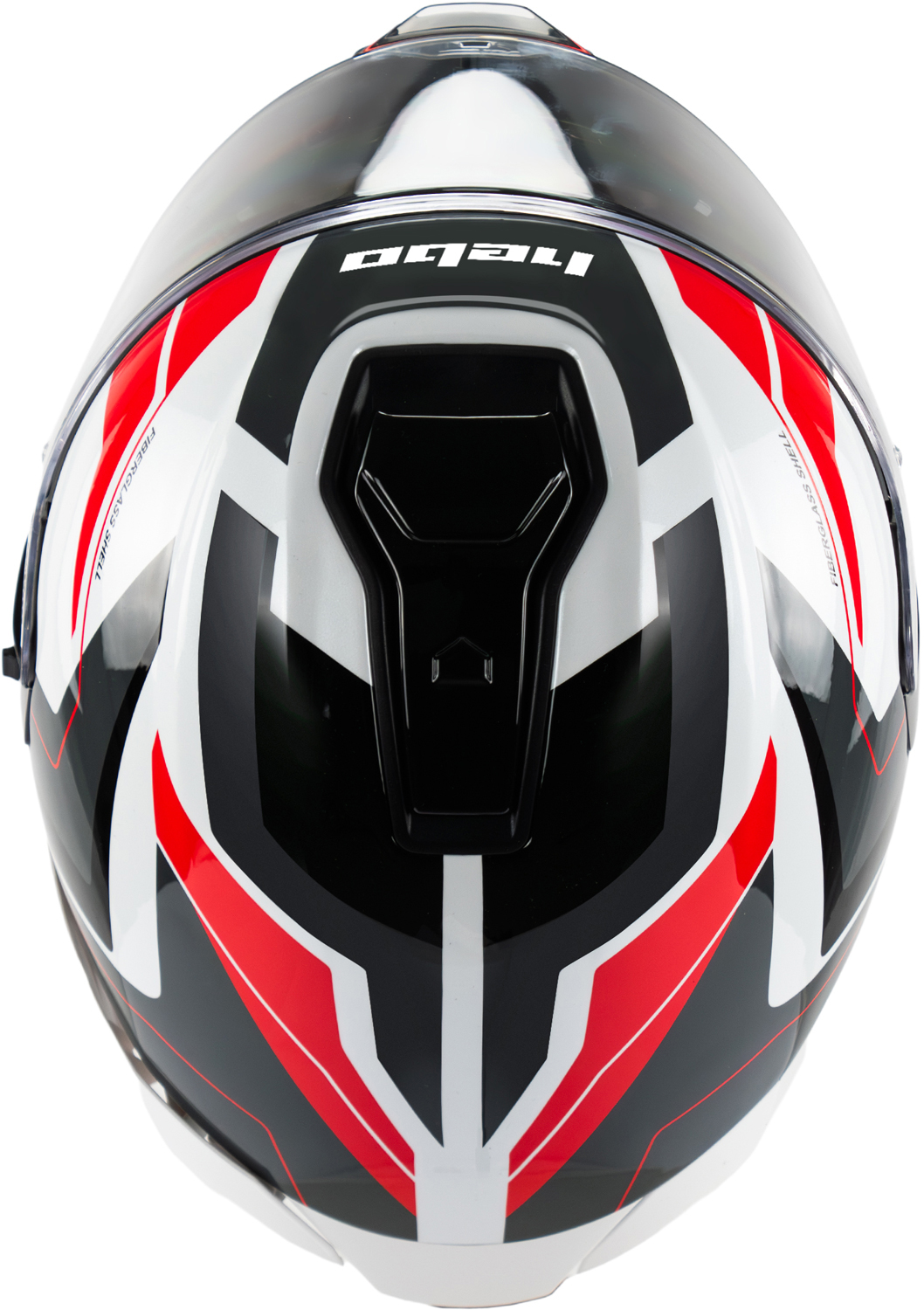 Helmet A618 SPACE Red HEBO 