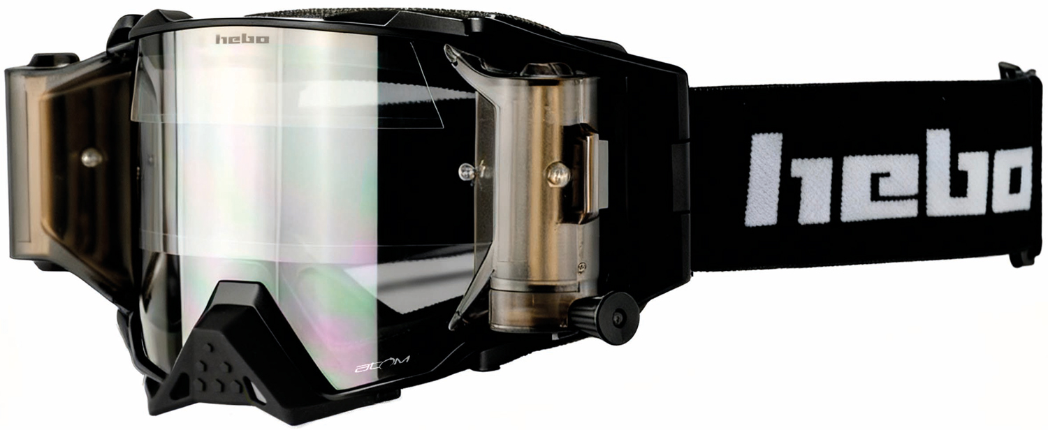 Goggles HB81 ATOM Roll-Off Black HEBO 