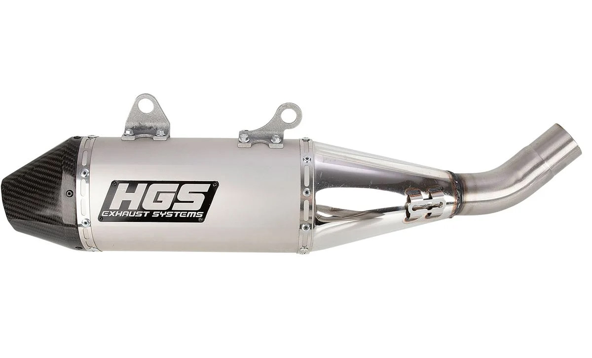 Exhaust Silencer 4T Stainless Steel HGS EXHAUST 