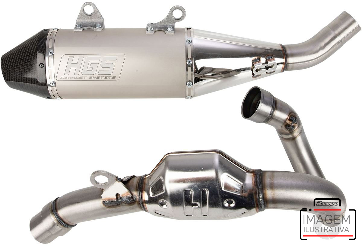 Escape Completo HGS Inox HGS EXHAUST sherco sef 250r 2018