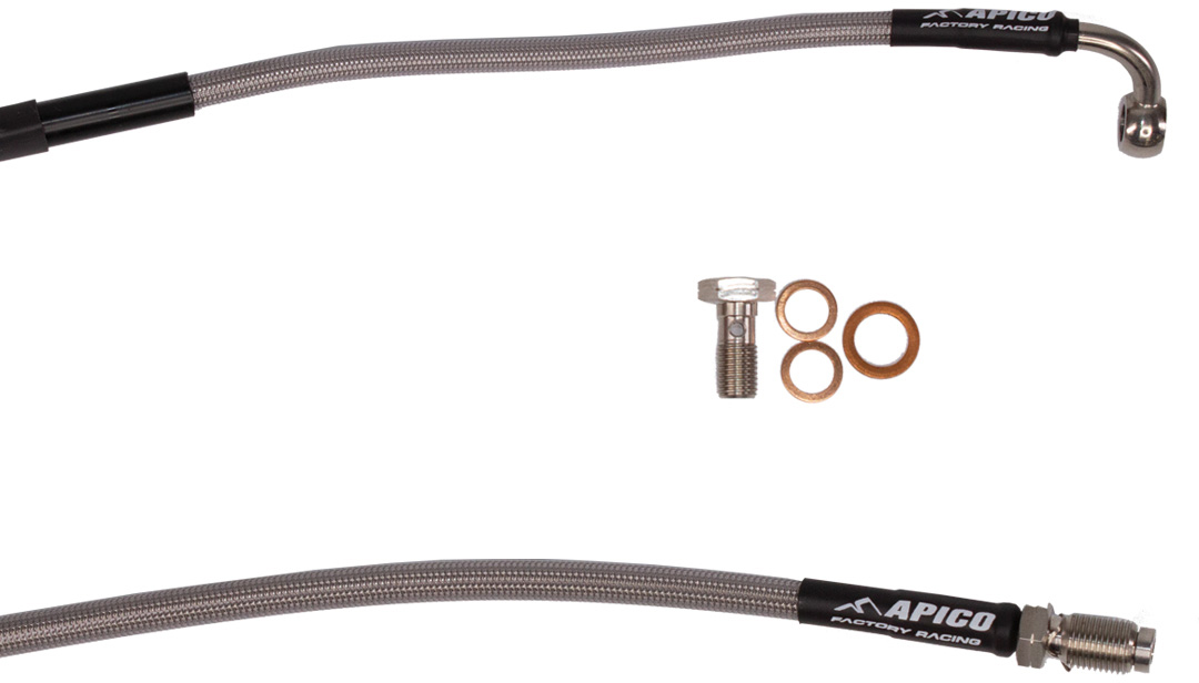 BRAKE HOSE FRONT MONTESA 4-RIDE 16-23 (R) APICO 