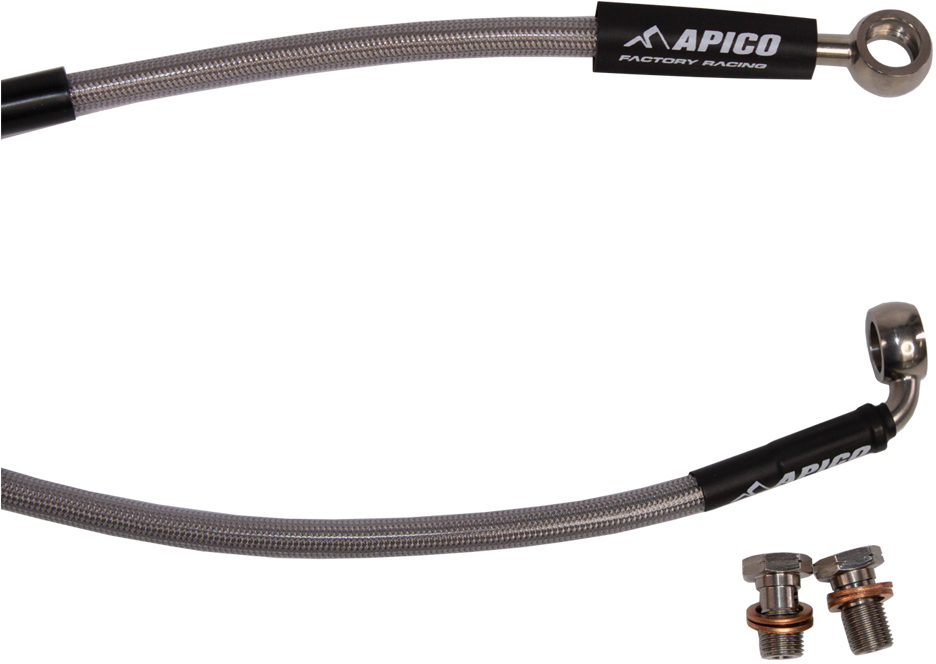 BRAKE HOSE REAR TRS ONE / GOLD / R / RR 125-300 16-24 APICO 