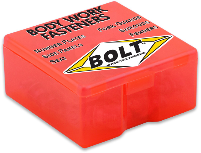 BOLT Body Work Fastener Kit BOLT MOTORCYCLE HARDWARE 