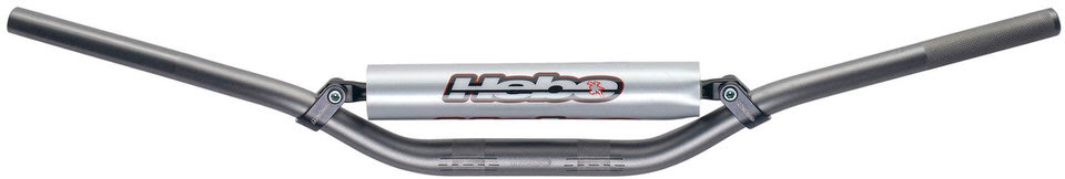 Handlebar Enduro Racing Double Force ø28mm Silver HEBO 