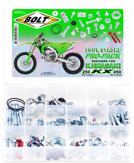 Kit de Parafusos PRO PACK | KAWASAKI KXF BOLT MOTORCYCLE HARDWARE 