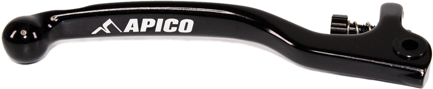 BRAKE LEVER ELITE FORGED TRIALS AJP 2 HOLE, INC ADJUSTER BLACK / BLACK LONG APICO 