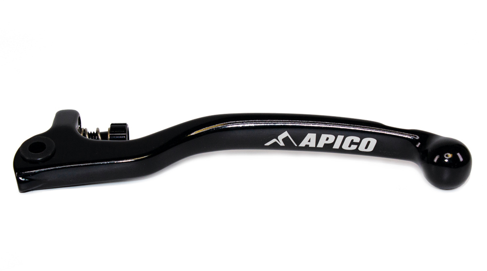 CLUTCH LEVER ELITE FORGED TRIALS AJP 2 HOLE, INC ADJUSTER BL APICO 
