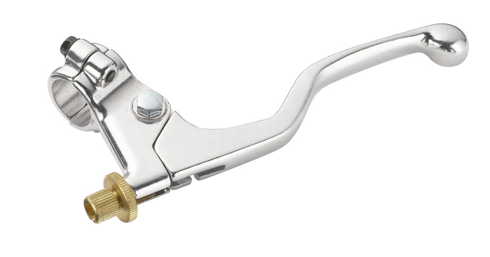 CLUTCH LEVER FORGED ASSEMBLY UNIVERSAL SILVER SHORT APICO 