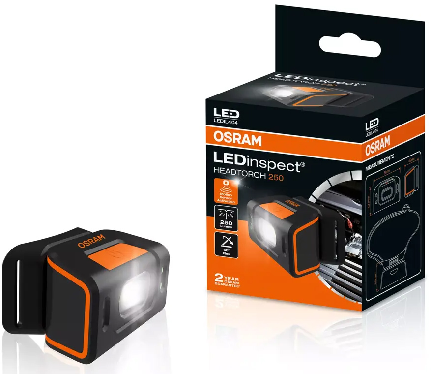 Lanterna de Mecânico / Oficina LEDinspect HEADTORCH250 OSRAM 