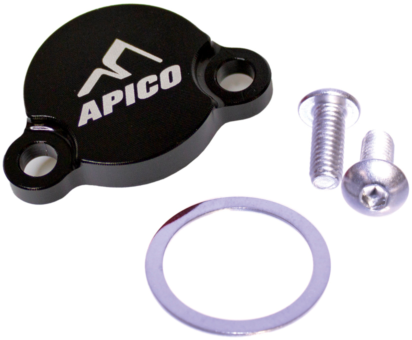 BRAKE COVER REAR KTM / HQV / GAS SX / TC / MC50 05-25, SX / TC / MC65 04 APICO 