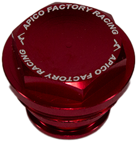 BRAKE COVER REAR GAS / HQV EC / EC-F250-350 21-23, TE / FE150-501 22-23 (BRAKTEC) RED APICO 