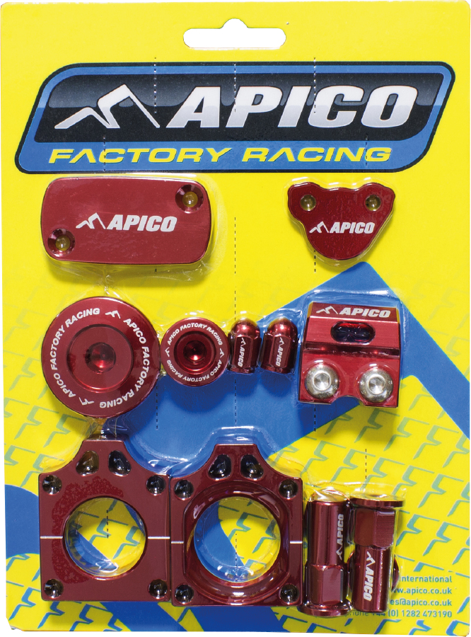 FACTORY BLING PACK HONDA CRF450X 05-18 RED APICO 