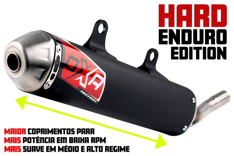 Ponteira de Escape HARD ENDURO EDITION OXA FACTORY beta rr 2t 250 2014