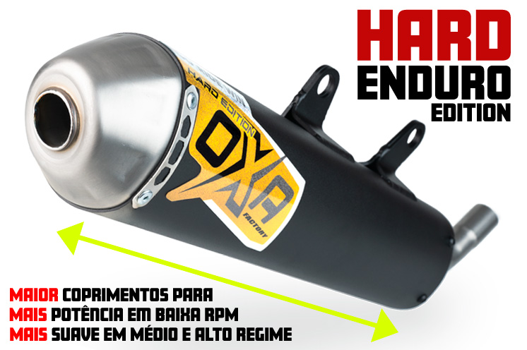 Ponteira de Escape HARD ENDURO EDITION OXA FACTORY sherco se 250r 2023